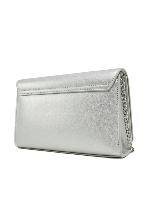 BORSA PU GRS METALLIC SILVER LOVE MOSCHINO | JC4103PP1MKD1/96B